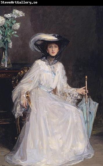 Sir John Lavery Evelyn Farquhar, wife of Captain Francis Douglas Farquhar daughter of the John Hely-Hutchinson, 5th Earl of Donoughmore